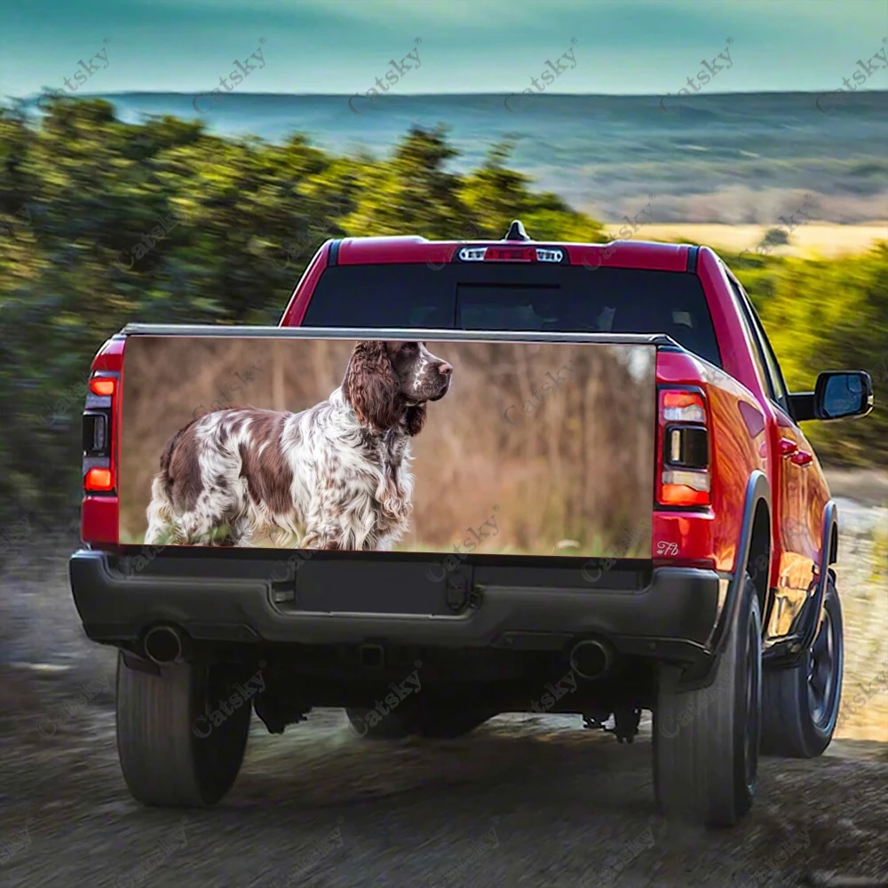 Наклейки на автомобиль Springer Spaniel виниловые аксессуары для модификации заднего
