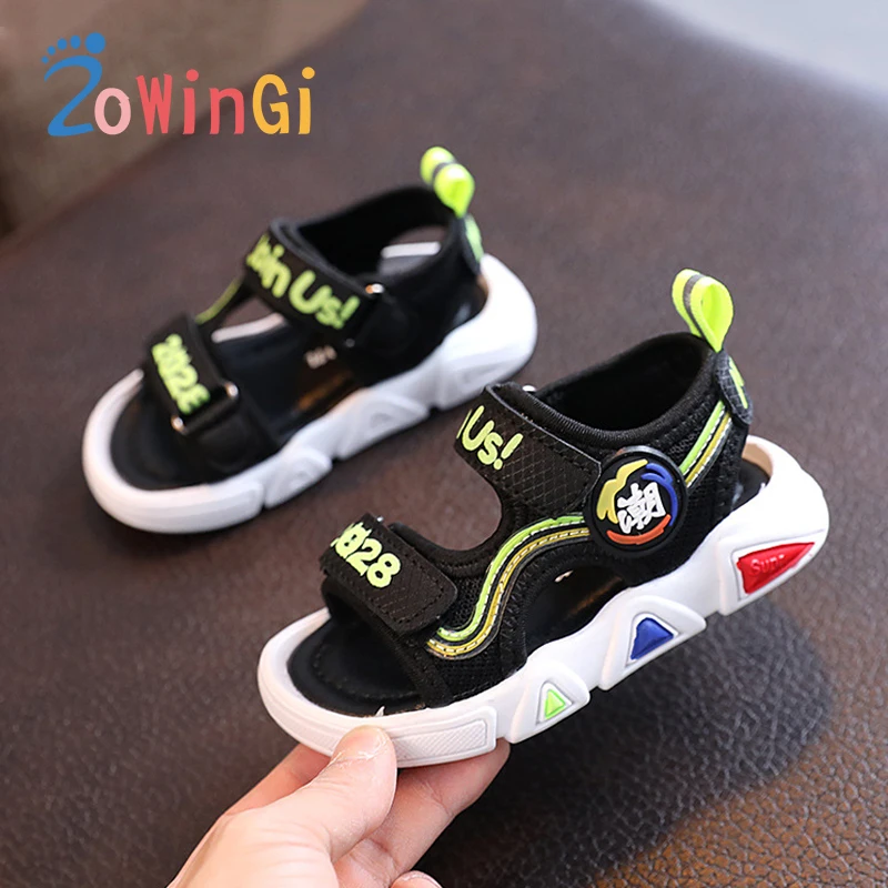 

Size 21-30sandals for Children Sport Sandals for Girls Children Casual Shoes Baby Soft Bottom Sandals Summer Beach Sandals