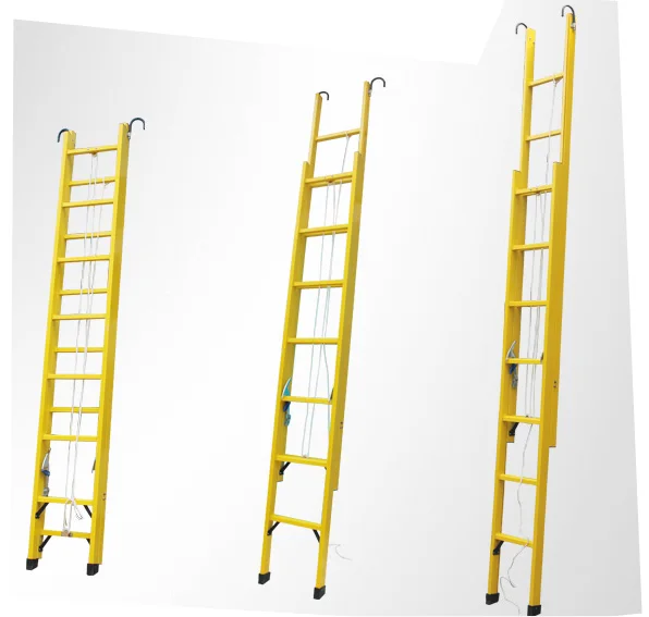 

fiberglass ladder extension combination rope assisted double side function multipurpose folding insulation electricians heavy