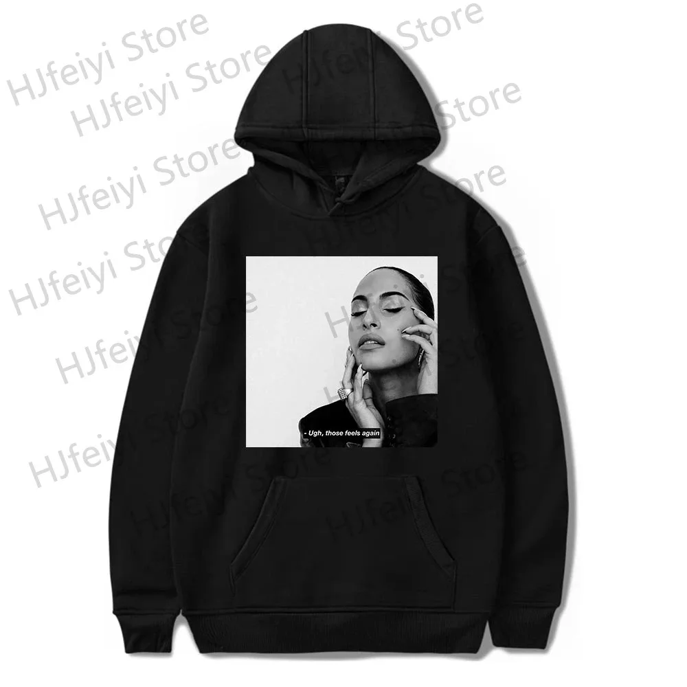 Свитшот унисекс зимний с длинным рукавом капюшоном