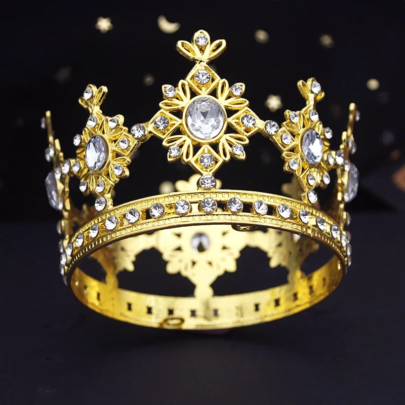 

Золотые и серебряные мини-диадемы