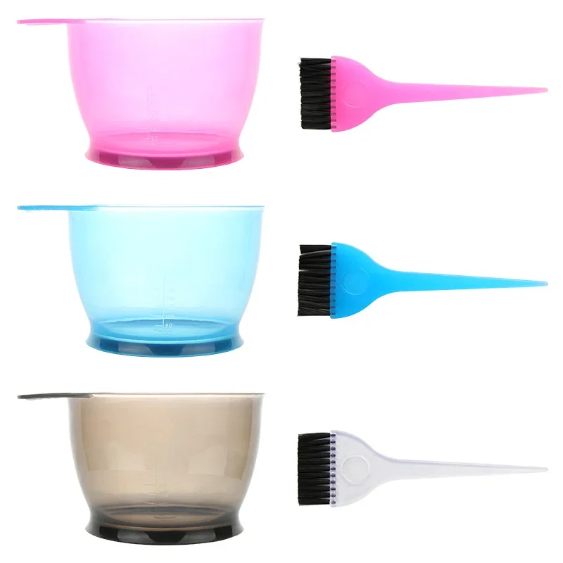 

1/5pcs Hair Dye Color Brush Bowl Set With Ear Caps Dye Mixer Hair Tint Dying Coloring Applicator Hairdressing Styling Accessorie