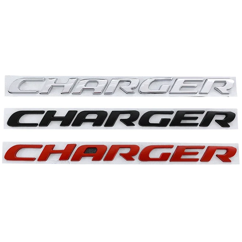 Фото 3D-эмблема на боковое крыло автомобиля, задний значок на багажник для Dodge CHARGER, Journey, Caravan, Durango, Nitro, Caliber, Jcuv, Challenger №2