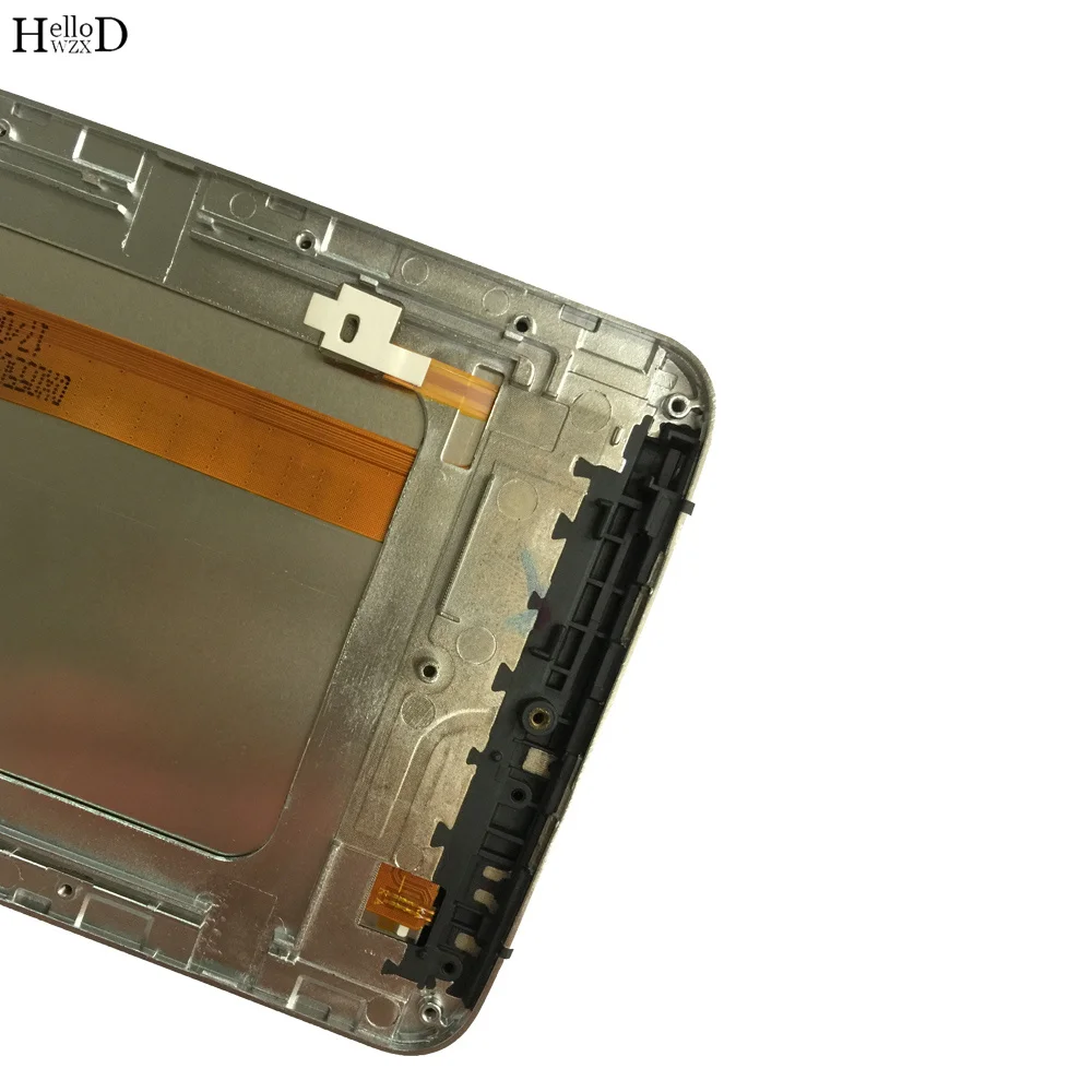 5 5 mobile for homtom ht27 lcd display with touch screen digitizer assembly for homtom ht27 phone accessory with frame tools free global shipping