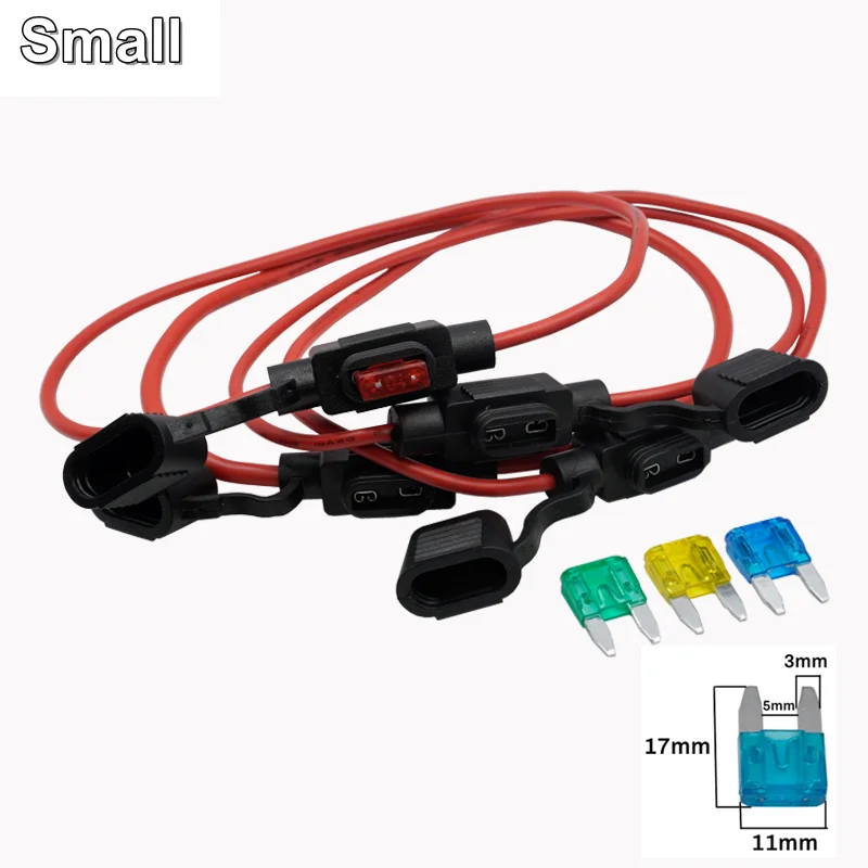 

1шт Водонепроницаемые 32V Мини - малые и средние автомобили 18/16/14/12/10AWG и автомобильные лезвия предохранители 1A 2A 3A 5A 7.5A 10A 15A 20A 25A 30A 40A 50A