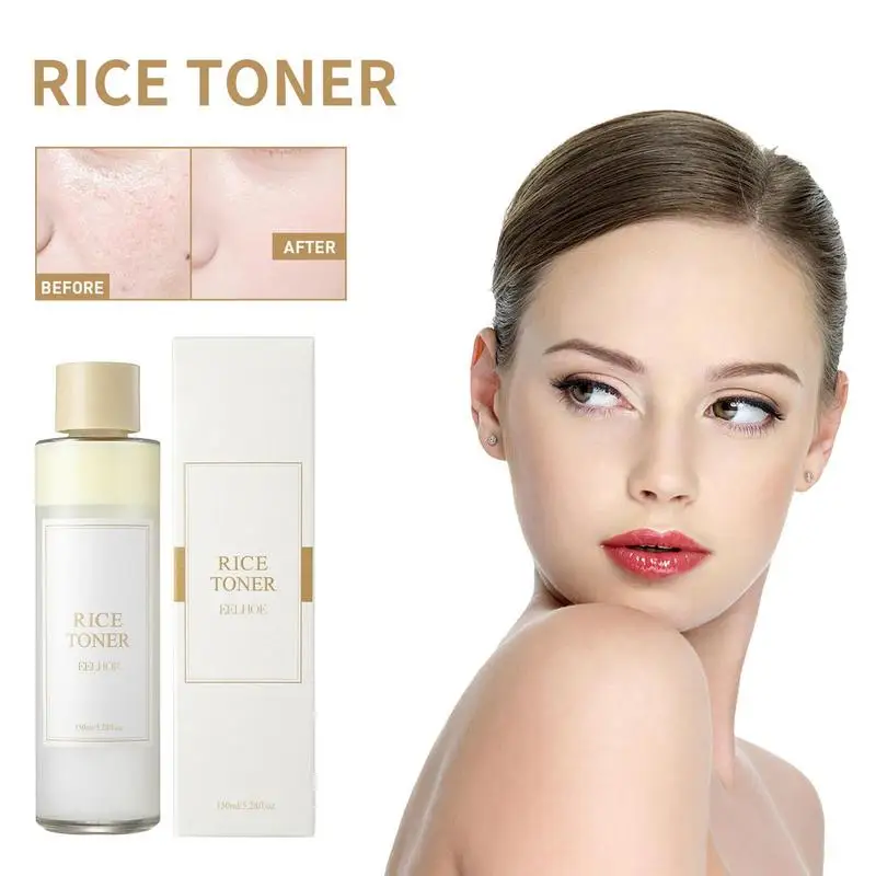 

150ml Rice Toner Natural Moisturizer Glow Essence Hydrating And Moisturizing Rice Extract Essential Toner For Deep Hydration