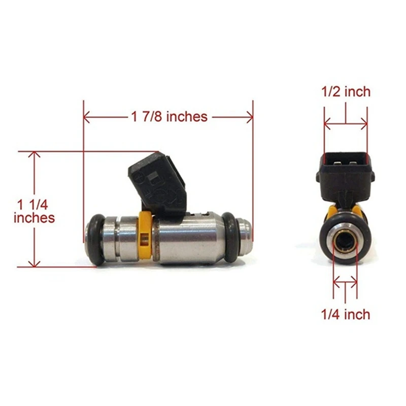 4 шт. IWP069 топливная форсунка для Mercrulser M-A-G V8 V6 861260 T B0AT M Efl
