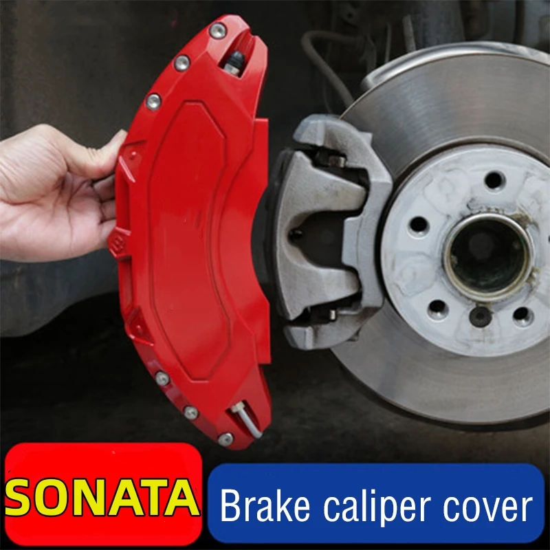 

Car Brake Caliper Cover Aluminum Metal For Hyundai SONATA Fit 2.0 MT AT GL GLS DLX TOP 2009