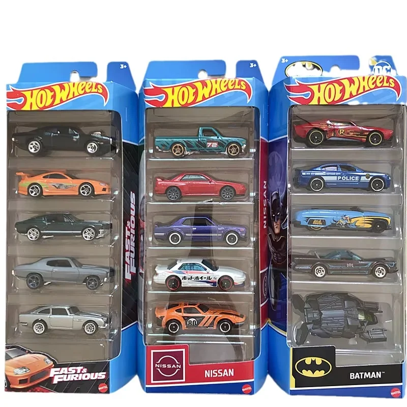 Фото Коллекционная модель Hot Wheels Formula 1 JLN11, 5 штук, масштаб 1/64, литой гоночный автомобиль из сплава, высококачественная работа, премиум-класс, подарок №1