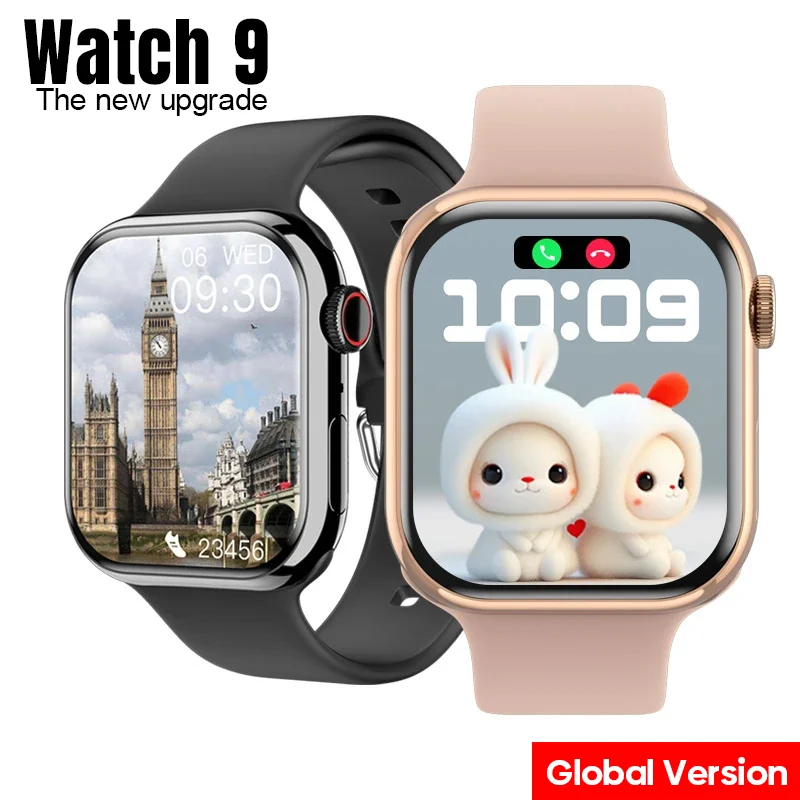 

【Global Version】2023 New IWO Watch 9 Always-on Display Voice Calling Smart Watches Women Men Series 9 Smartwatch For Apple Watch