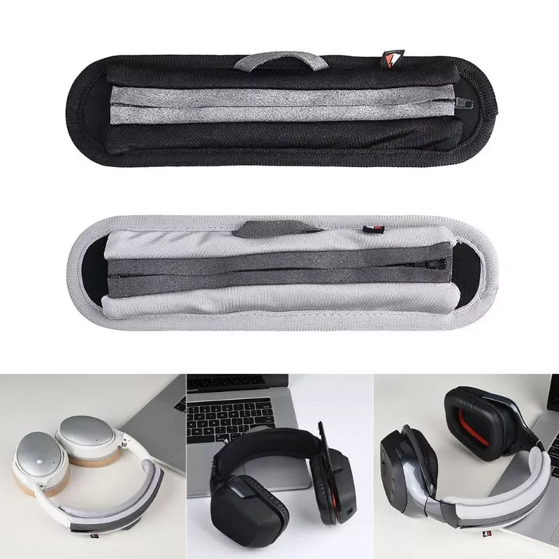 

Universal fully enclosed headphone head with cover zipper pad protection pad Ear Pad Cushion Headphone Pad Ear Pads