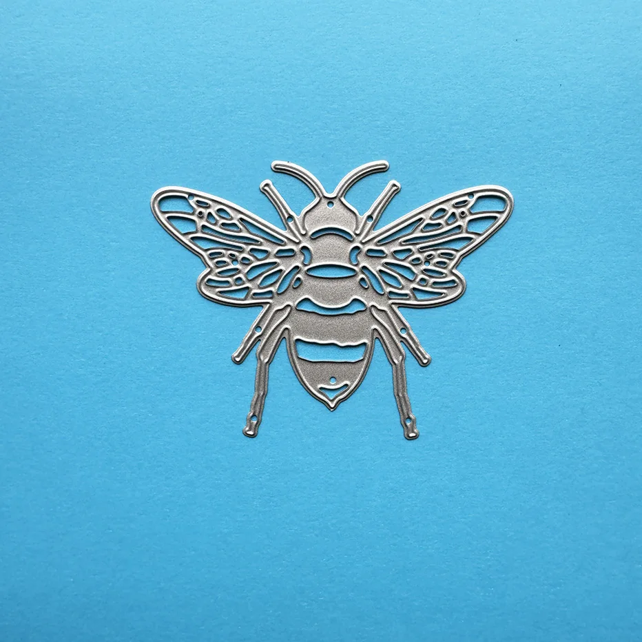 Металлические Вырубные штампы в виде пчелы для рукоделия скрапбукинга и