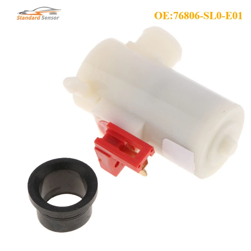 

76806-SL0-E01 НОВЫЙ двигатель насоса омывателя лобового стекла для Honda CIVIC 2004-2011 FIT JAZZ 2003-2008 STREAM 2001-2005 RL CITY 2007-2008