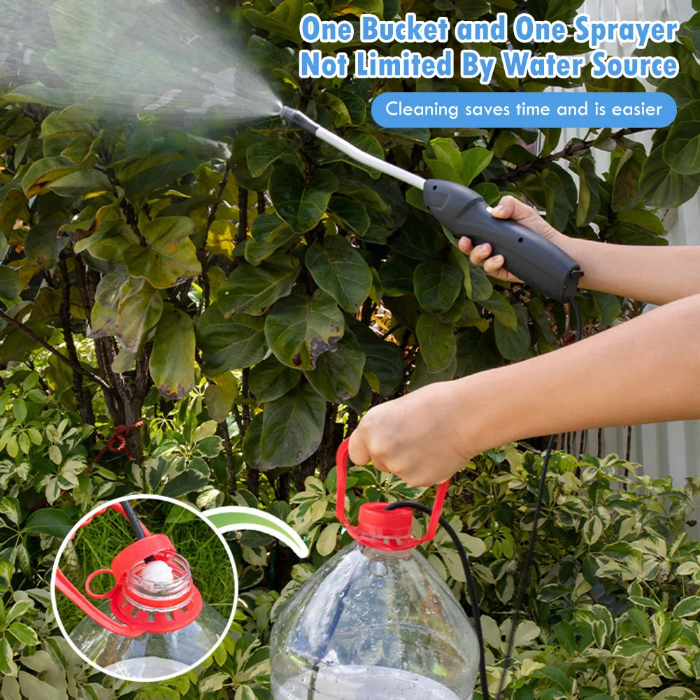 Перезаряжаемый автоматический распылитель с воздушным насосом садовый Mister для