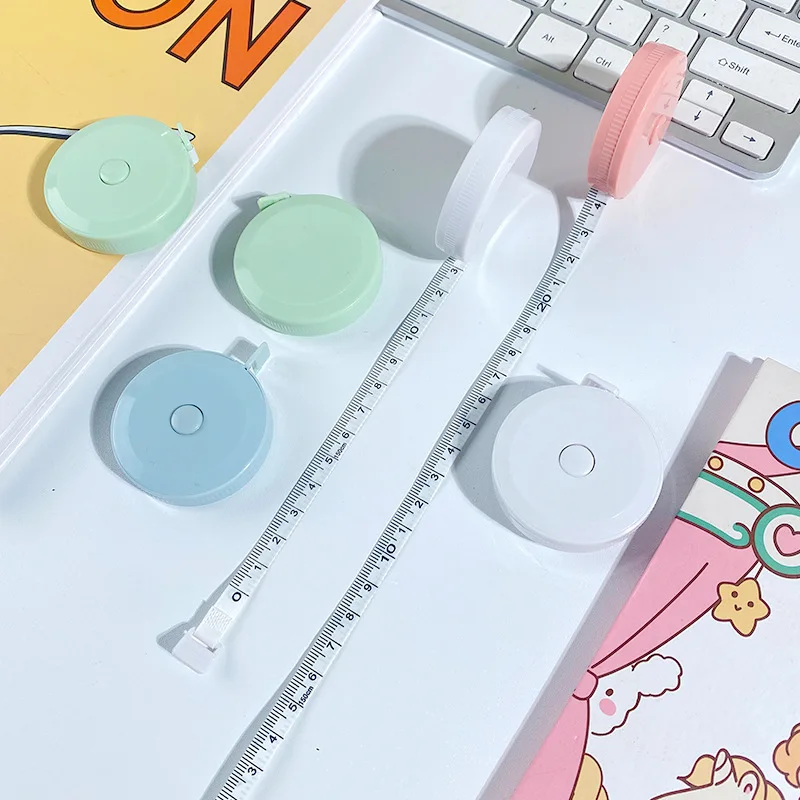 

1.5M/60 Inch Soft Tape Measure Dual Scale Sewing Tailor Tape Measuring Home Kitchen Gadgets for Body Waist Ruler
