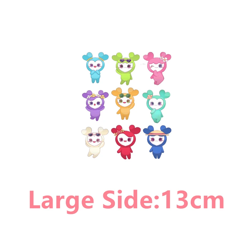 Lovelys двойная Корейская группа термоклейкие нашивки для одежды термотрансферные