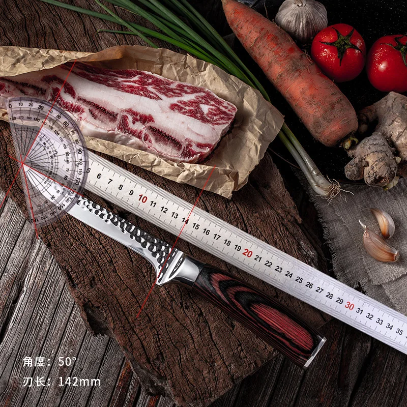 kitchen knife Sliced fish boning and meat cutting special slaughtering peeling killing pigs hammering pattern | Дом и сад