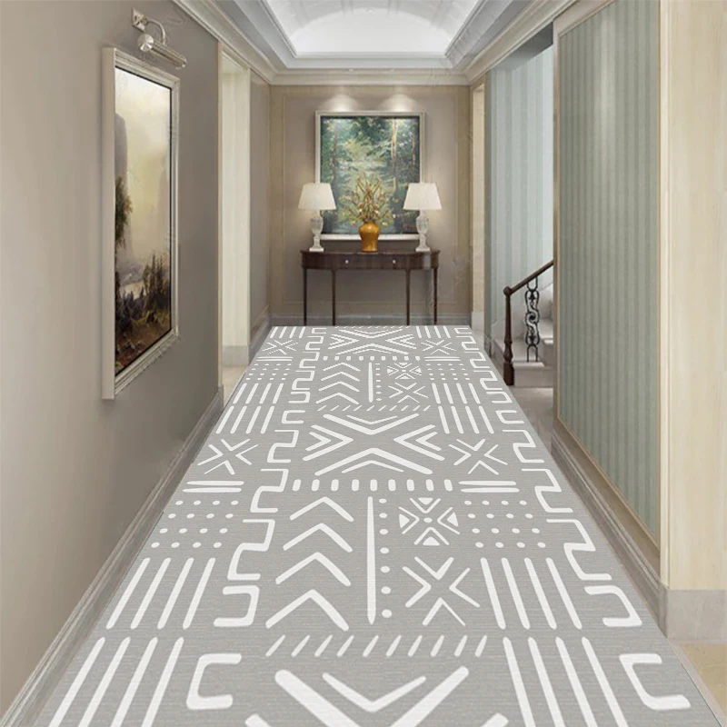 

Ковры для балкона и коридора с принтом в стиле бохо, для гостиной, двери, кухни, нескользящий домашний ковер для спальни, напольный коврик