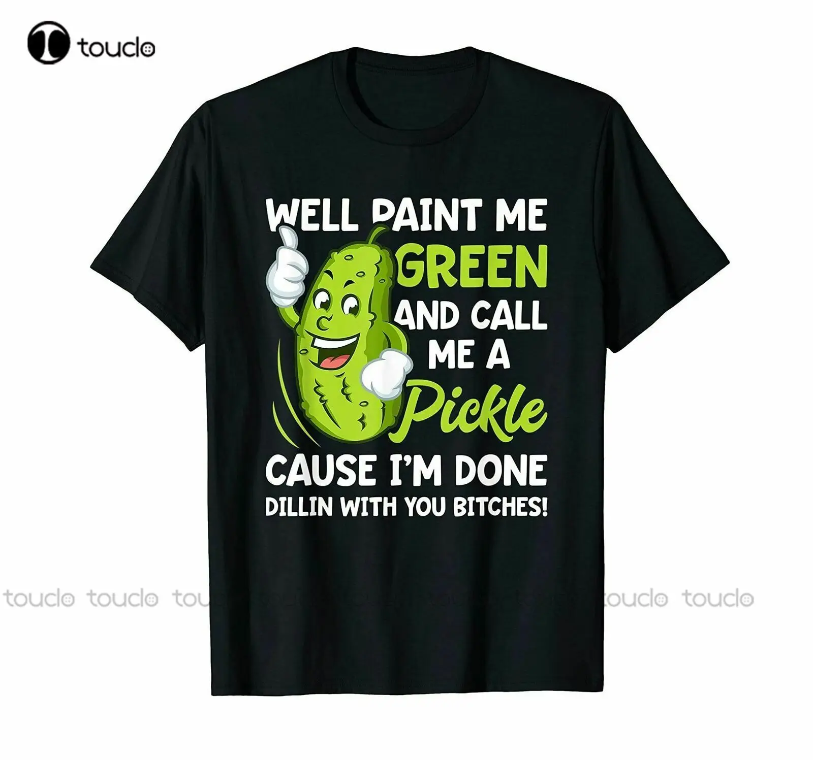 

Забавная стильная футболка унисекс с рисунком зелёного и надписи «Call Me A Pickle Bitches», мужские Гавайские рубашки на заказ, унисекс, подростковый...