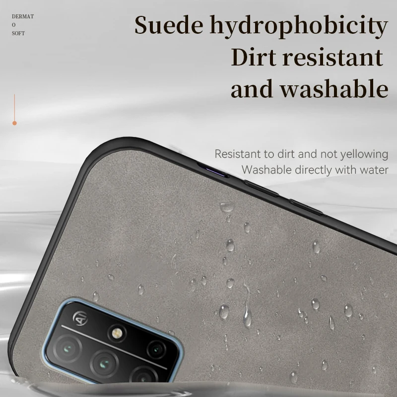 Новинка роскошная оригинальная Силиконовая задняя крышка из овечьей кожи для