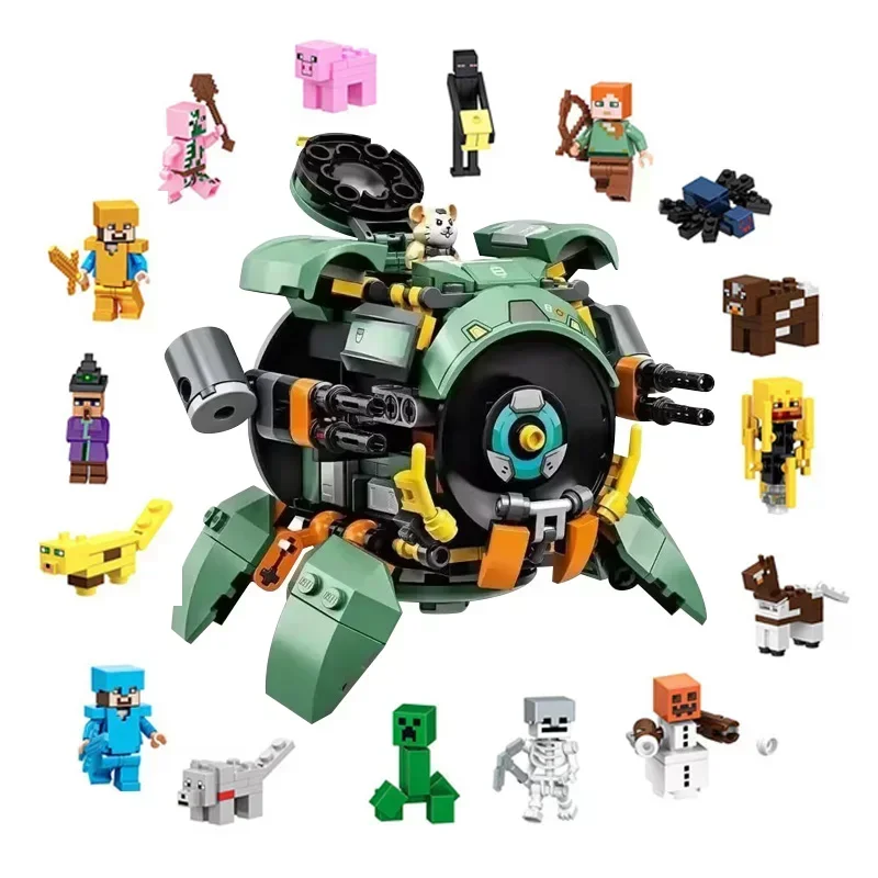 Серия видеоигр шарик Brick Wrecking с 16 мини-цифровыми морфинными блоками игрушки для