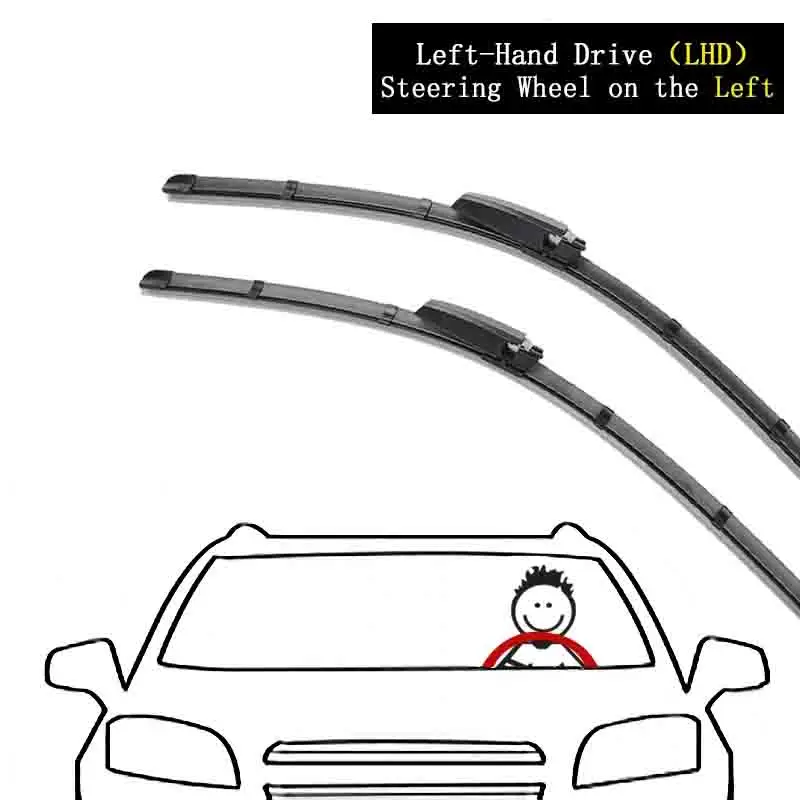 

Для Mercedes Benz C Class W203 2004~2007 Передние щетки стеклоочистителя Окно Лобовое стекло Щетка для очистки ветрового стекла Омыватели Автомобильные аксессуары
