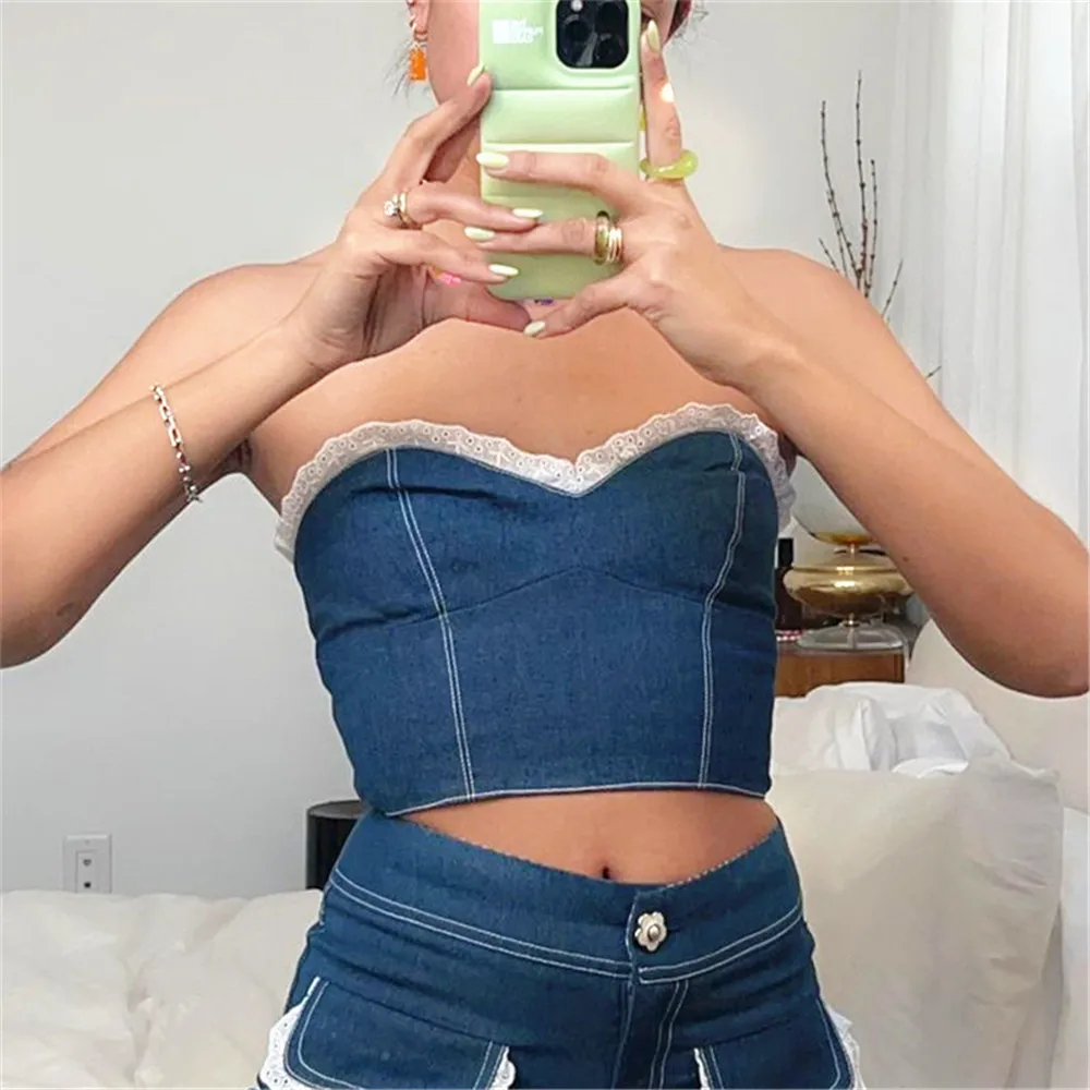 Женский укороченный топ без рукавов Shop Now летние сексуальные укороченные топы Y2K