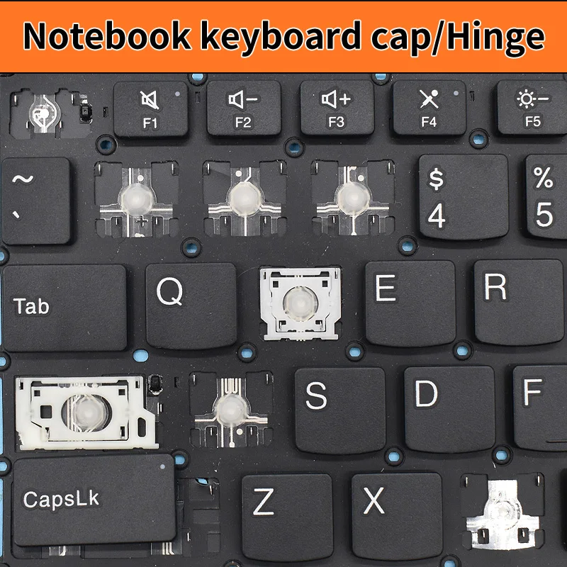 Фото Сменная шарнирная пластина клавиатуры для ноутбуков Lenovo Thinkbook 16P G4 IRH, 16P G5 IRX, 16 G6 ABP, IRL, PH5CLXB, PH5CL №5