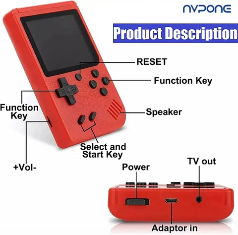 Ретро игровая консоль  500 игр
