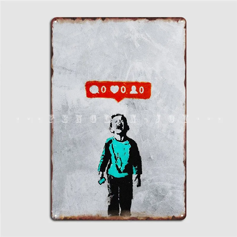 

Женский металлический постер с табличкой в стиле ретро