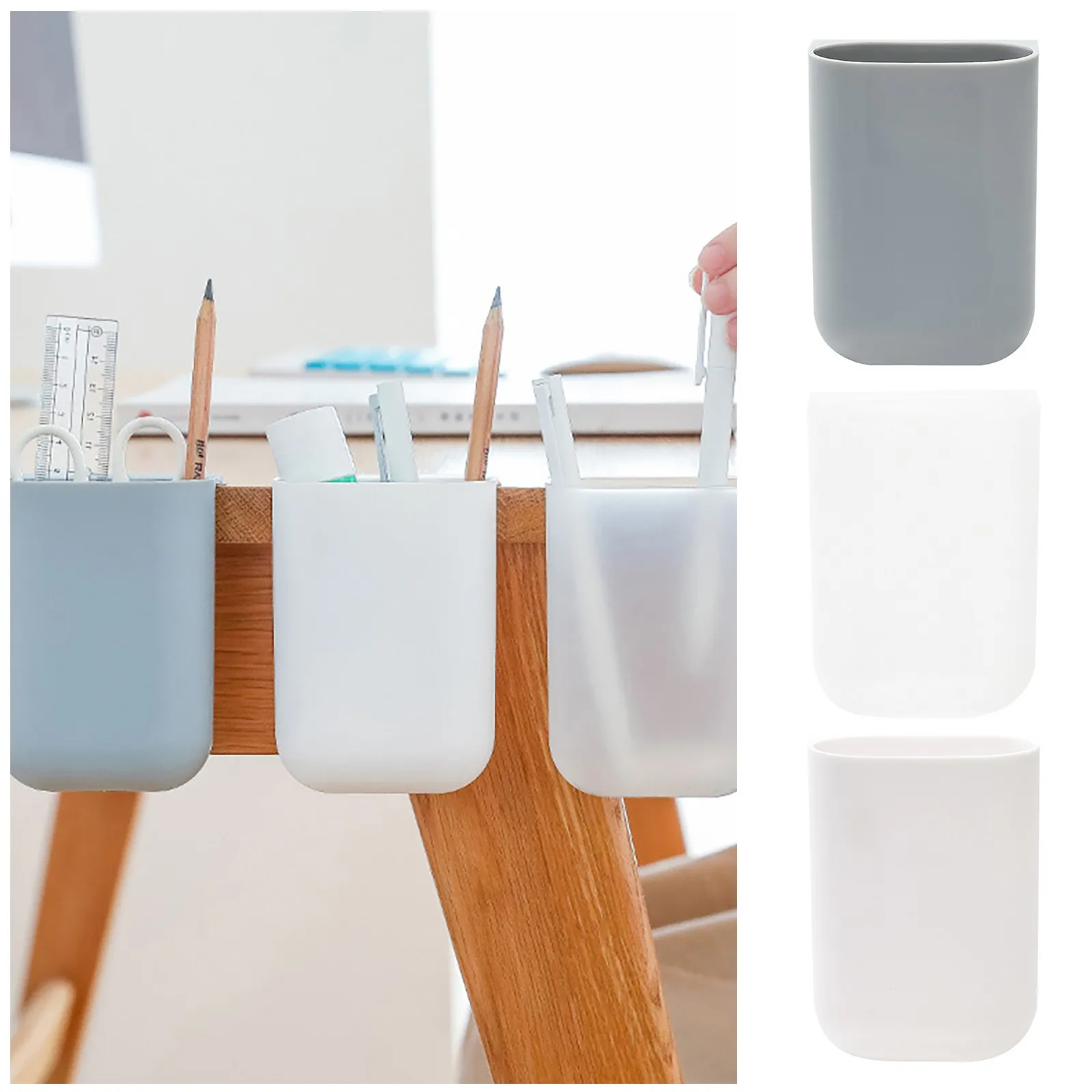 

Настенный ящик для хранения с крючком, фотодержатель, фотоэлемент для зарядки, самоклеящийся #50