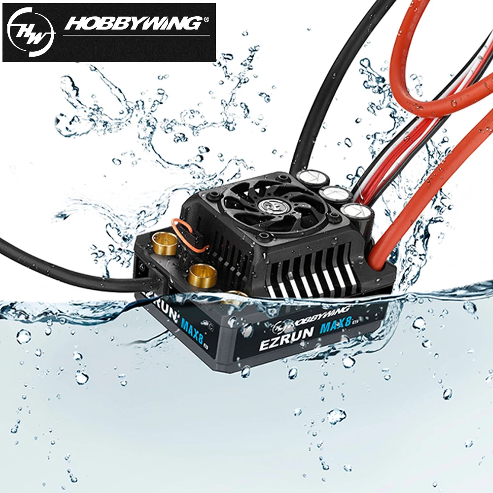 Купить Hobbywing EZRUN MAX8 G2 160A 3-6S бесщеточный сенсорный ESC & 4278SD 3-6S 2250KV/4268SD 3-4S 2500KV двигатель для 1/8 1/10 грузовых автомобилей Дешево Hobbywing EZRUN MAX8 G2 160A 3-6S бесщеточный сенсорный ESC & 4278SD 3-6S 2250KV/4268SD 3-4S 2500KV двигатель для 1/8 1/10 грузовых автомобилей