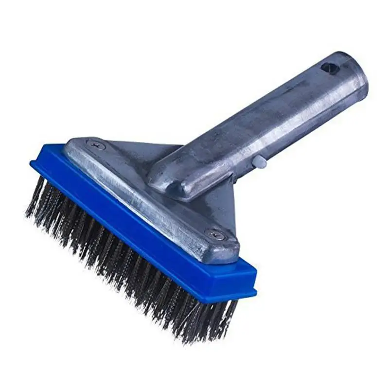 

5 Pool Cleaner Brush Best For Tackling Stubborn Stains Aluminium Handle And Stainless Steel Bristles For Concrete Gunite Pools