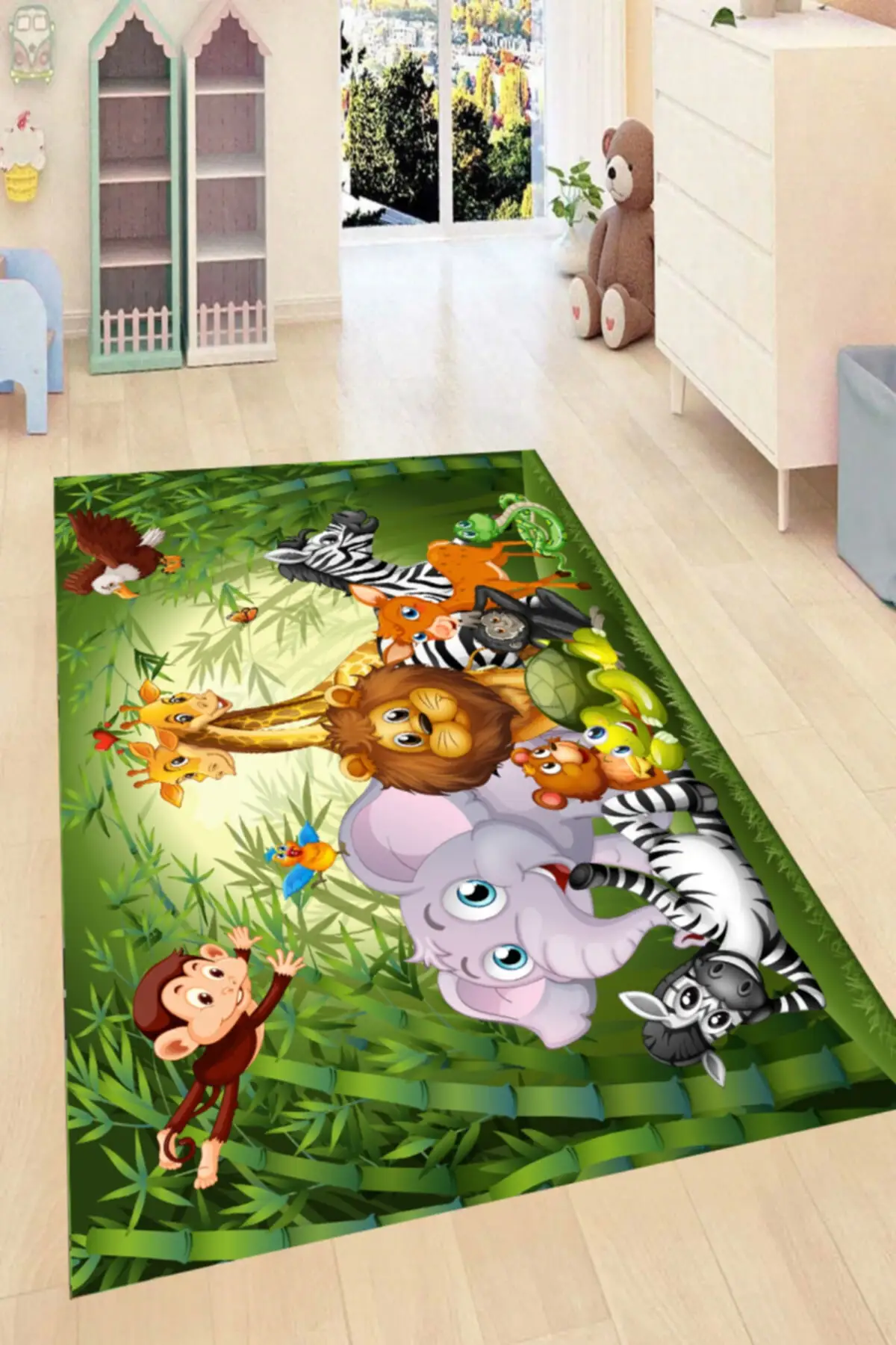 

Домашний декор, чехол для ковров, мультяшных животных, с цифровой печатью