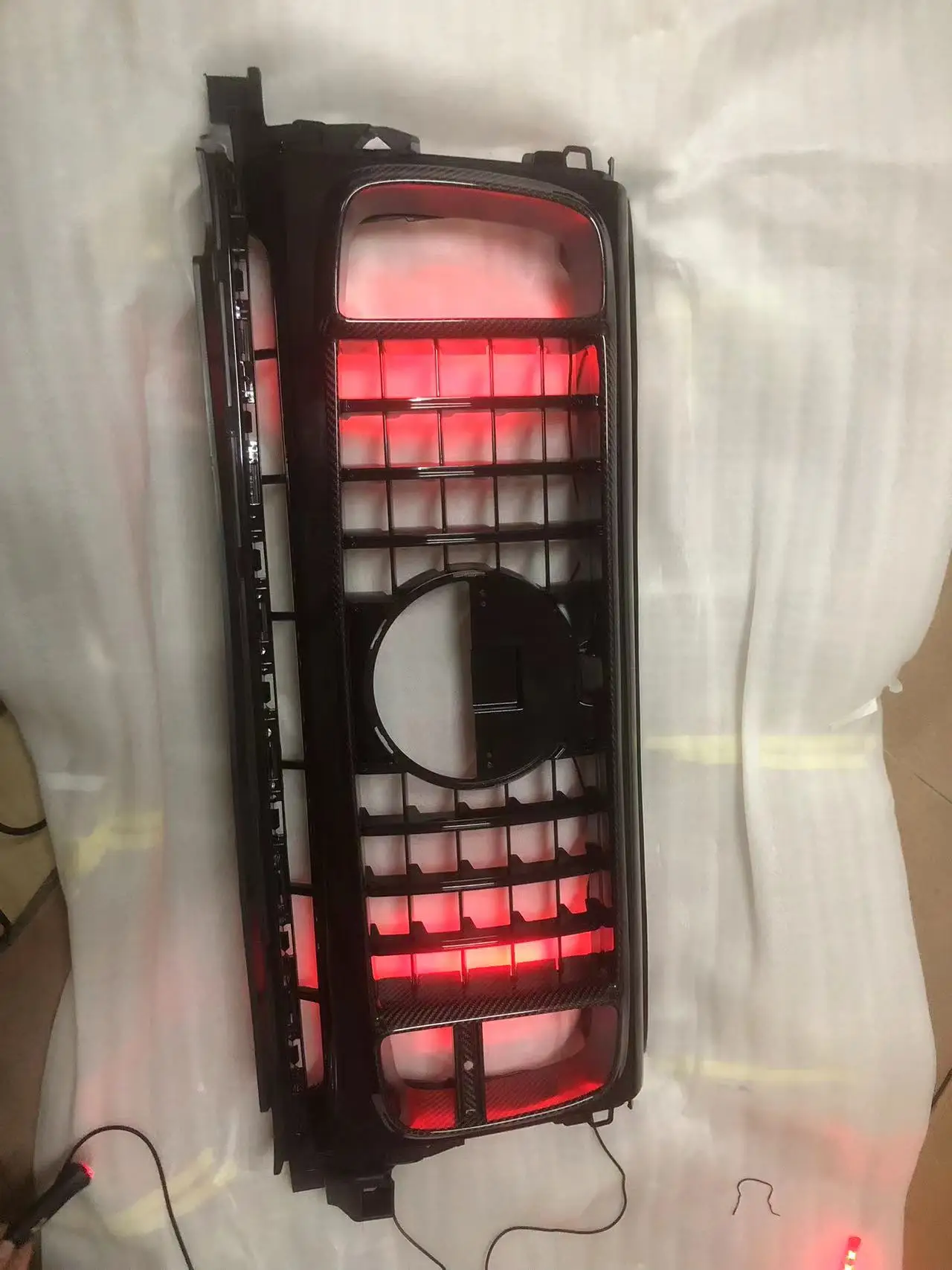 Передняя решетка 2022 года для формования отделка карбоновые внешние автозапчасти