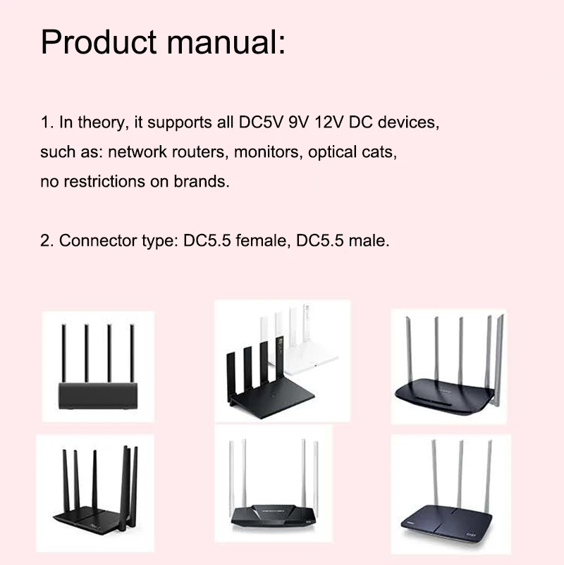 24 Hour Auto Reboot Router Routing Timer Reset Tool DC Power Timing Fiber Modem Router DC Power Manager