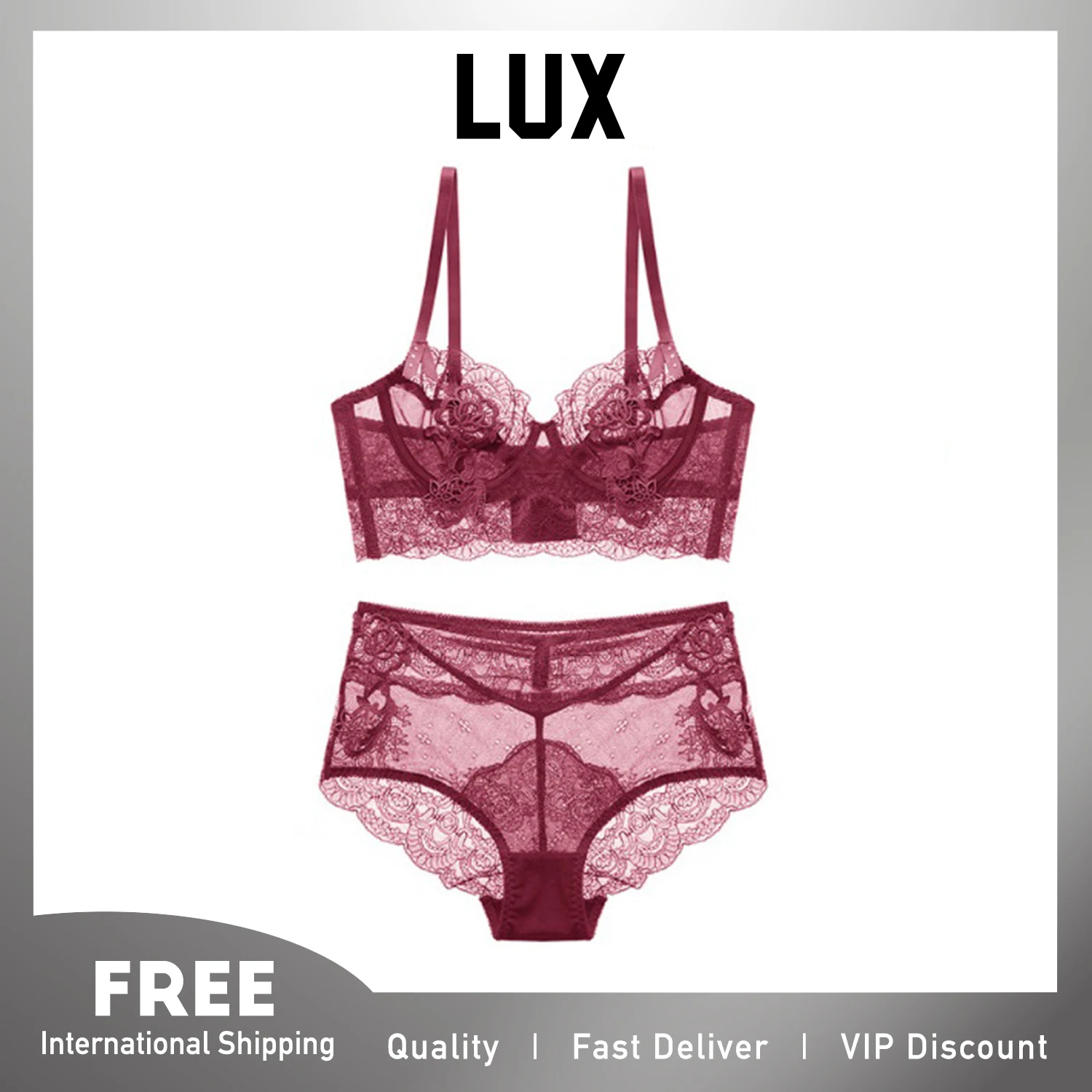 Новый модный сексуальный стильный французский Романтический Кружевной дышащий