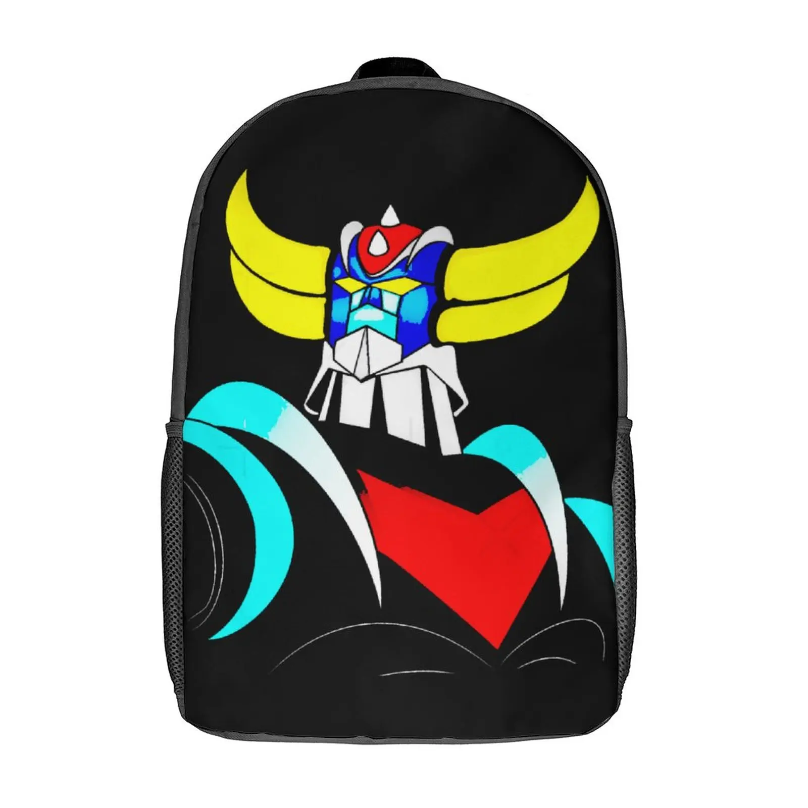 

17 Inch Shoulder Backpack Grendizer Goldoraks Lasting Novelty Cosy Travel Field Pack