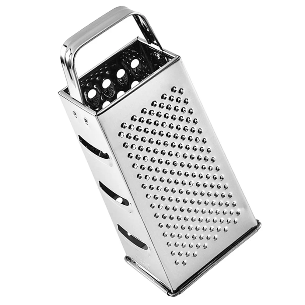 

Four-sided Grater Household Tools Steel Graters Kitchen Vegetable Cheese Grater Steel Grater Stainless Steel Kitchen Supplies