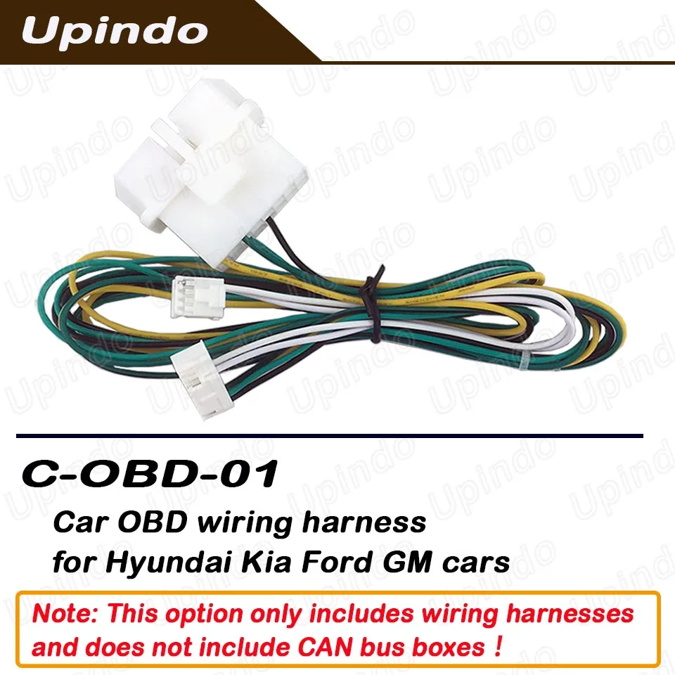 

Автомобильный Кабель OBD с адаптером CAN-Bus, жгут проводов, разъем для Hyundai, KIA, Ford, GM