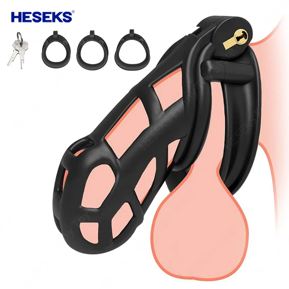 Мужской клетчатый уретральный замок HESEKS