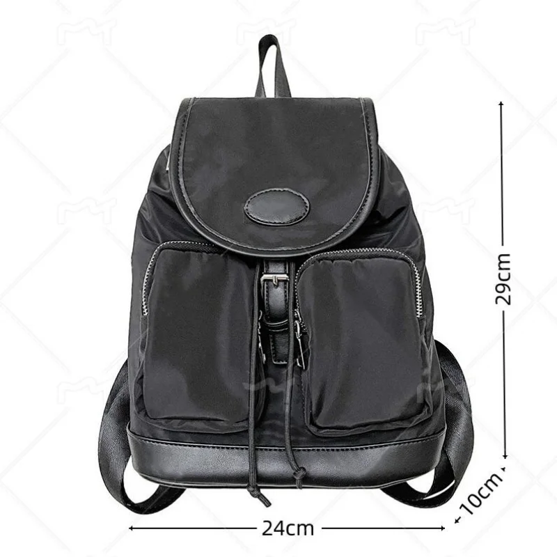 Рюкзак женский однотонный в Корейском стиле унисекс весна-лето