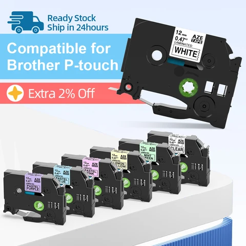 Labelife Лента для этикеток 6/9/12 мм  для P-touch