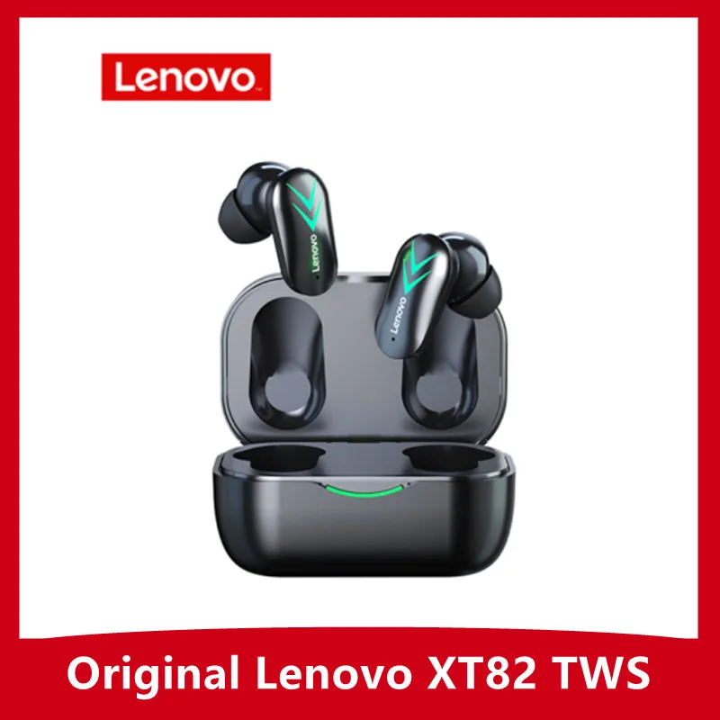 

NEW Original Lenovo XT82 TWS Wireless Earphone Bluetooth 5.1 Dual Stereo Noise Reduction Bass Touch Control Long Standby 300mAH