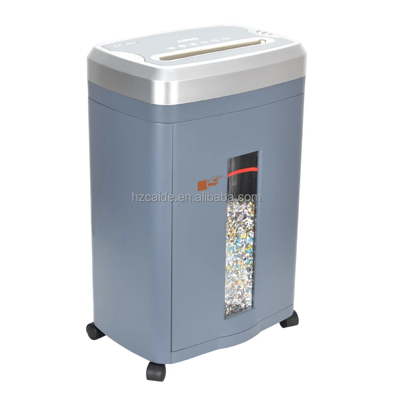 

High Security 2.9*9mm cross cut 18L auto feed 6sheets A4 paper shredder