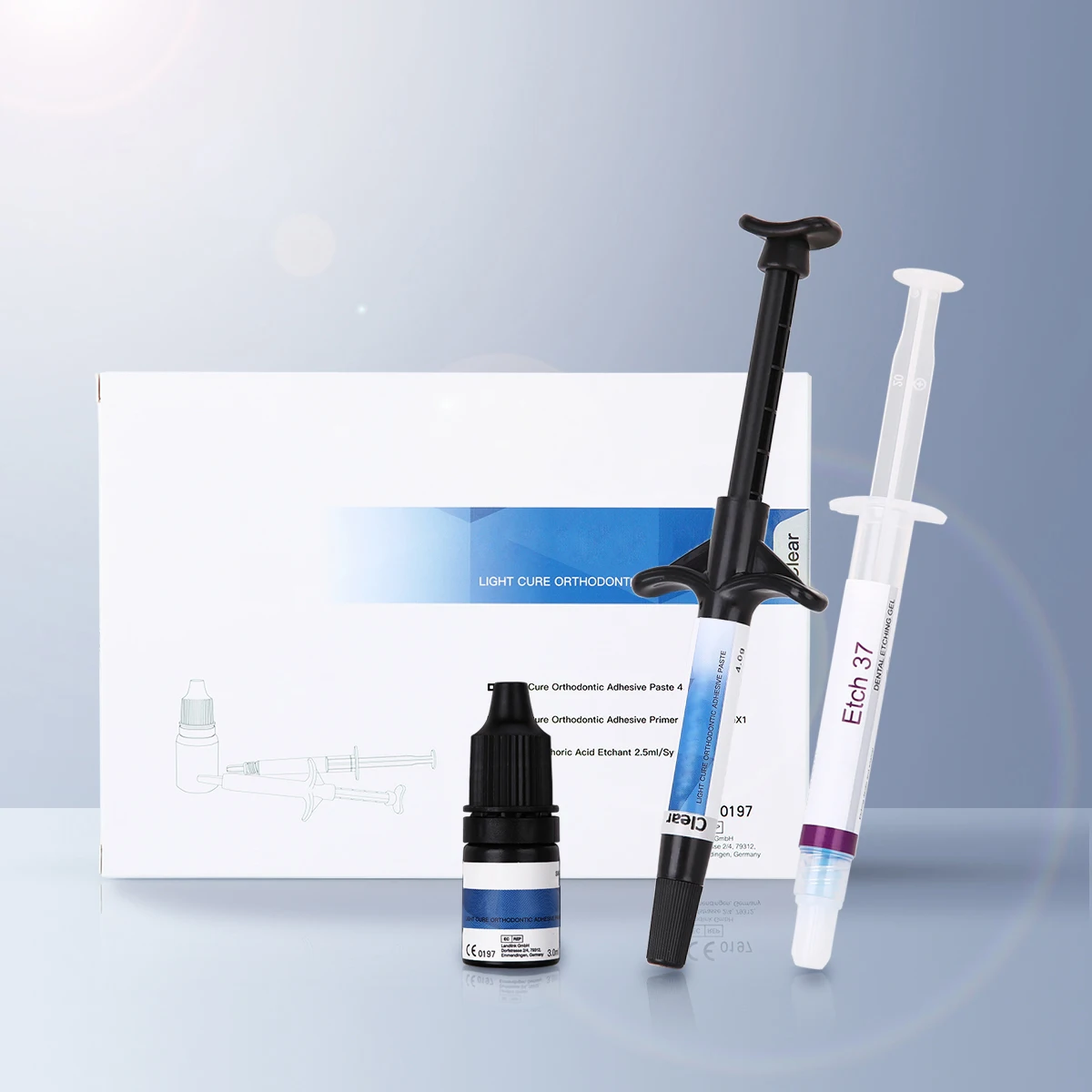 Набор стоматологических светоотверждаемых клеев ортодонтический материал для