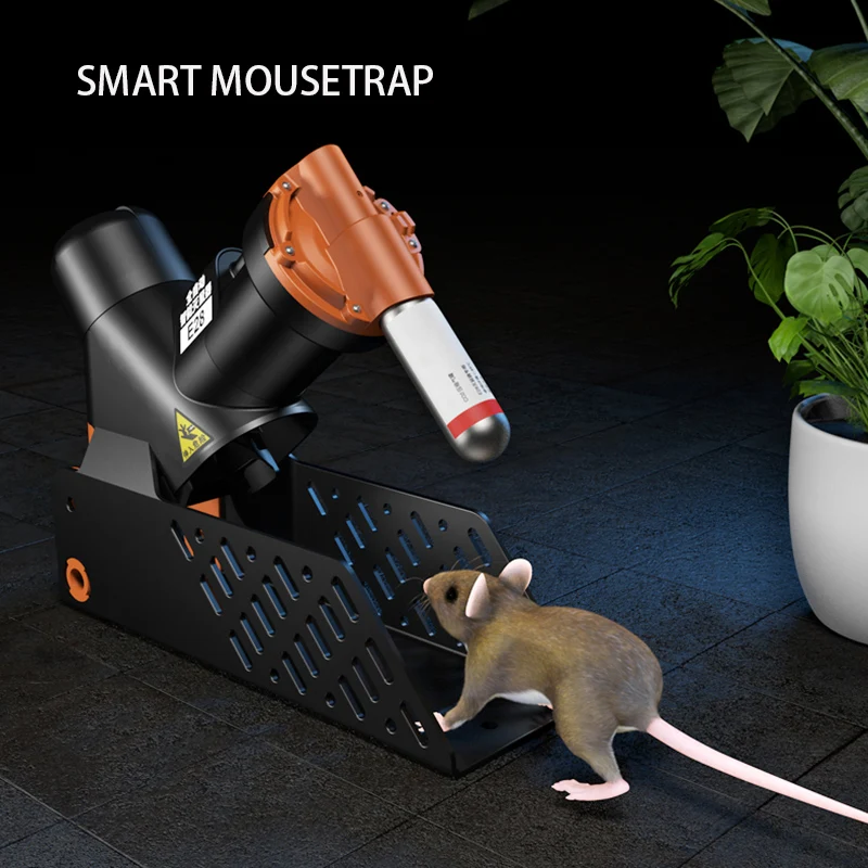 Automatic Humane Non-poisonous Rat And Mouse Trap Kit  Rat Mouse Multi-catch Trap Machine With CO2 Cylinders Humane Smart