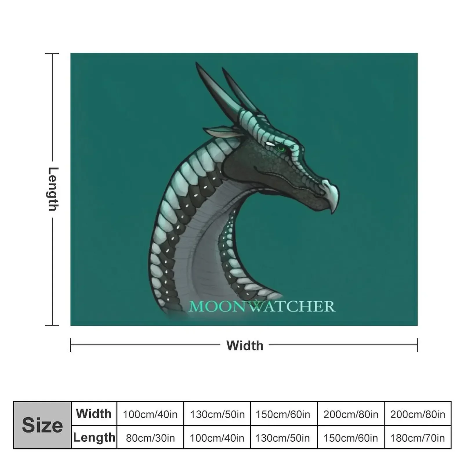 Moonwatcher флисовый плед