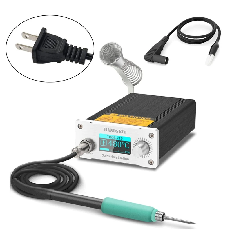 

Handskit Soldering Station for Circuit Board and Fields Repair for Pyrography Carving Words Lightweight Construction