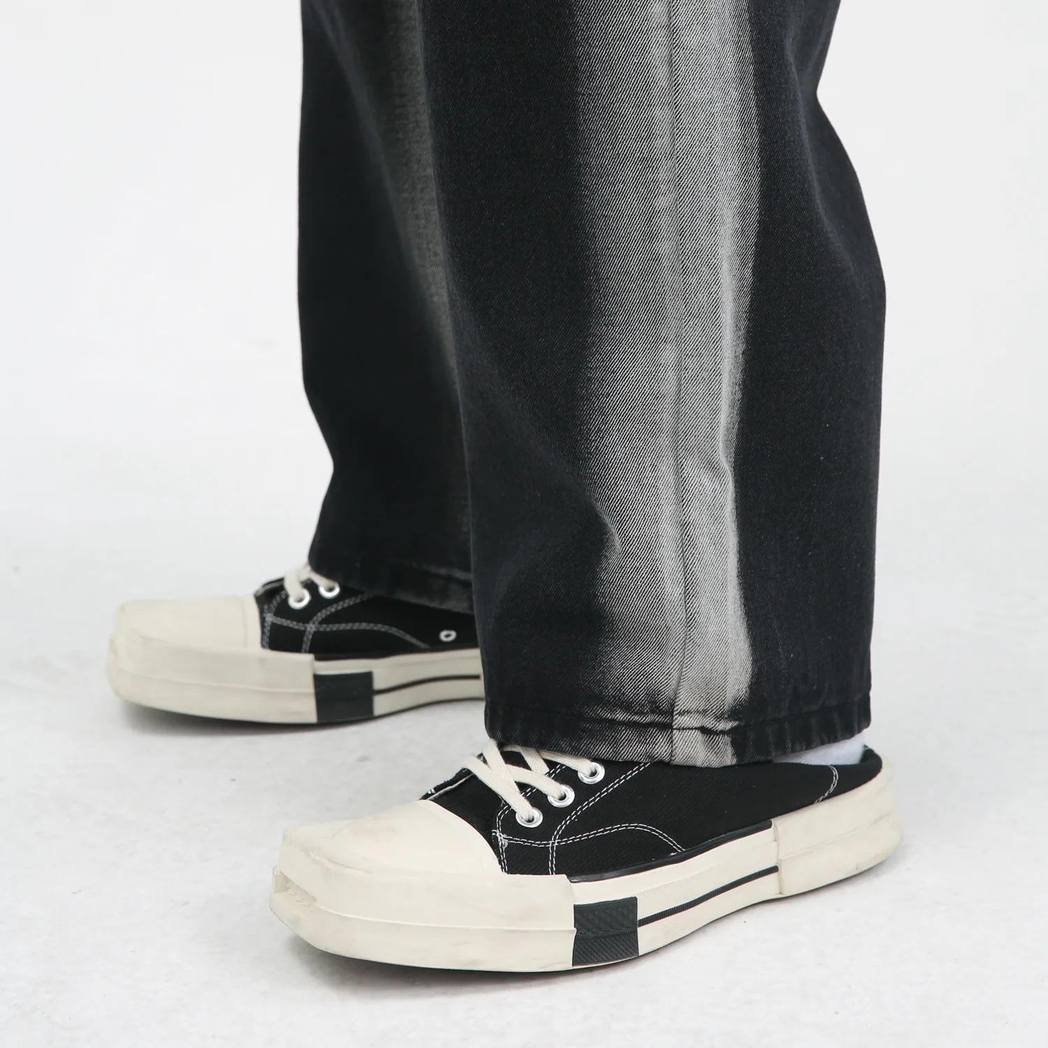 Men's Jeans Men's Trousers Gradient Stripes Tie-dye Hip Hop Streetwear Men Clothing Denim Men Baggy Jeans Y2k Clothes Men Jeans